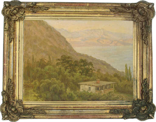 Крымов Николай Петрович. Летний пейзаж. Этюд 